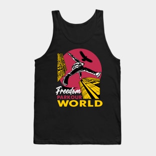 PARKOUR FREEDOM WORLD Tank Top